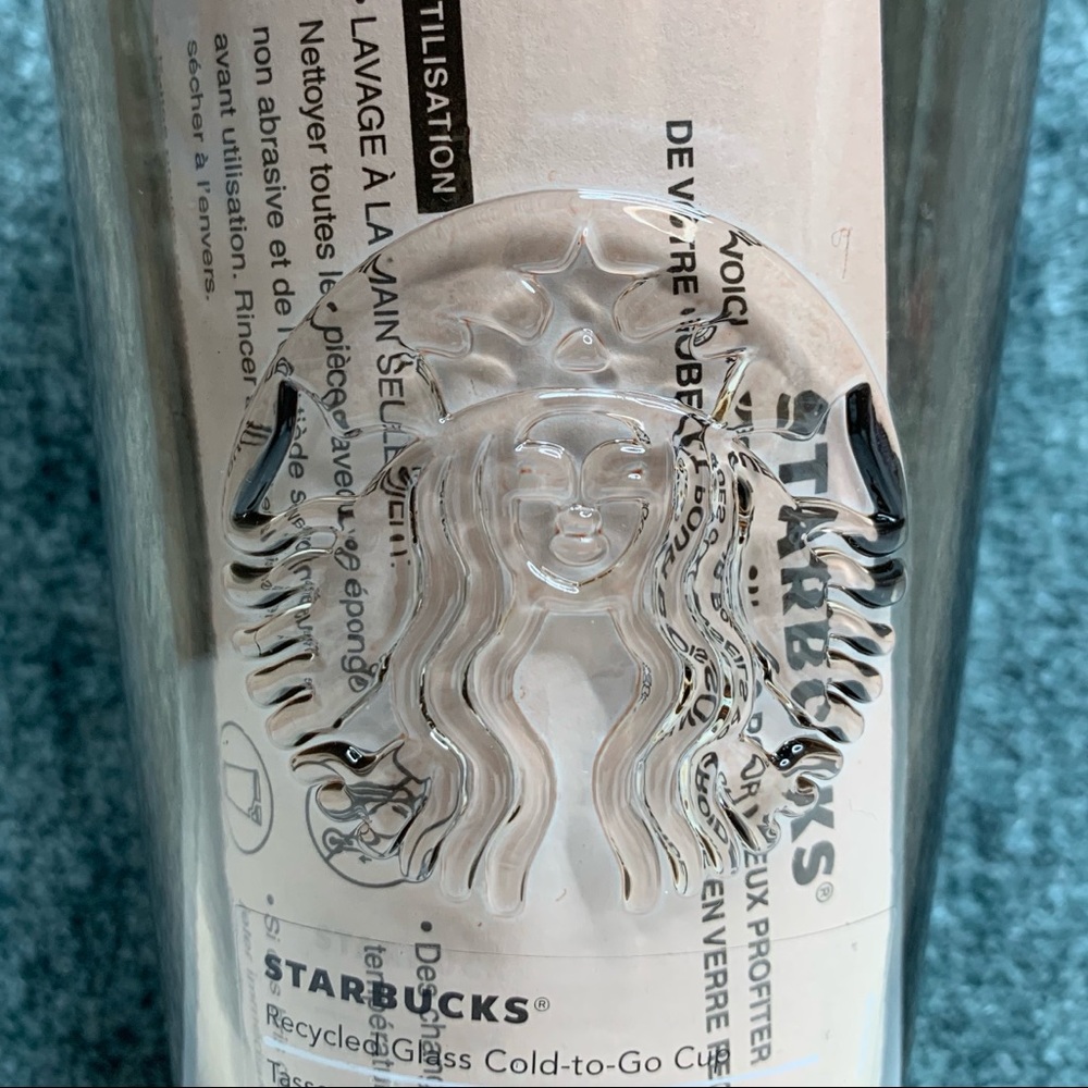 Starbucks Peach Glass Tumbler - Picture 4 of 5